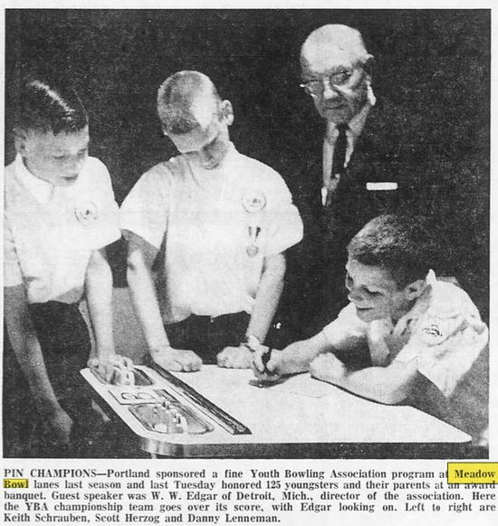 Wagon Wheel (Meadow Bowl Lanes) - May 1964 Article